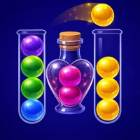 Třídění koulí: Shoda barev